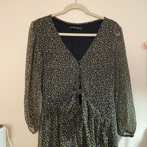 Abercrombie & Fitch Hi-Low Maxi Dress